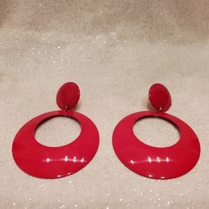 RETRO chunky 80's and 90's style earrings